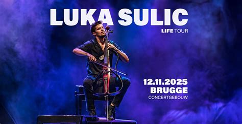 Luka Sulic, Concertgebouw Brugge, 12 November 2025 | AllEvents