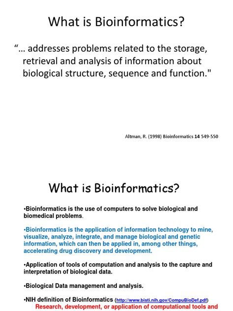 Image result for Bioinformatics Explained