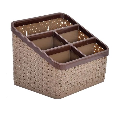 Kuber Industries Plastic Multi-Purpose Organizer|Compact Desk Makeup ...