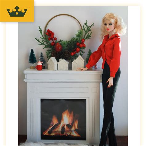 Doll 1/6 Scale Light up Fireplace Furniture for 12 - Etsy