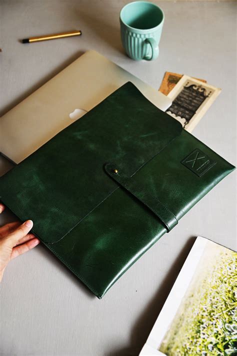Laptop Folio - Dark Green – Brandless