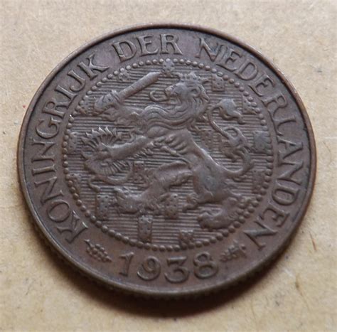 1 Cent 1938, Wilhelmina I (1931-1948) - Netherlands - Coin - 38830