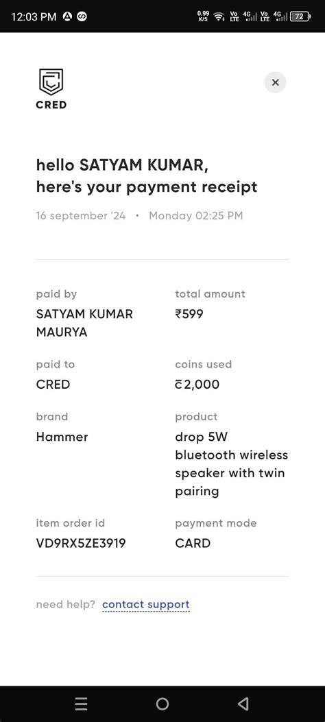 Hammer Drop 5W Bluetooth Wireless Speaker with Twin Pairing