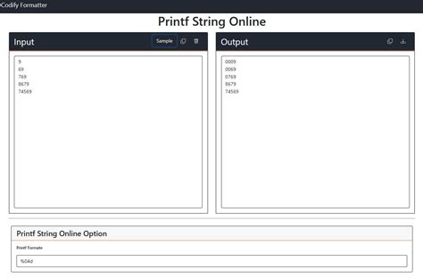 Image result for Printf Format String
