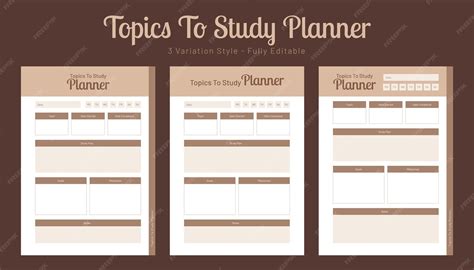Image result for Study Planner Notebook