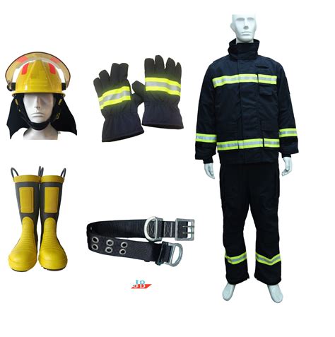 Fireman Suit Fire Fighting Clothing Firefighter Work Uniform - Fireman ...