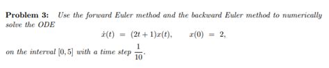Image result for Forward Euler Method Formula