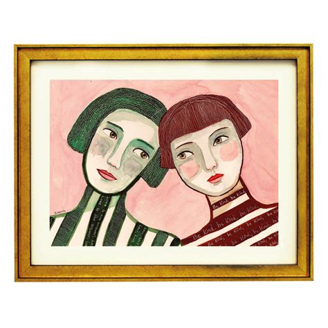 Twin Flames Art Print – Ikka Dukka Studio Private Limited.