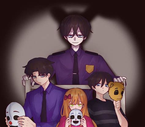 springtrap, william afton, circus baby, golden freddy, michael afton ...