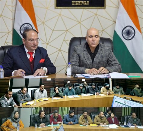 DC Kishtwar directs officers to ensure availability of quality and ...