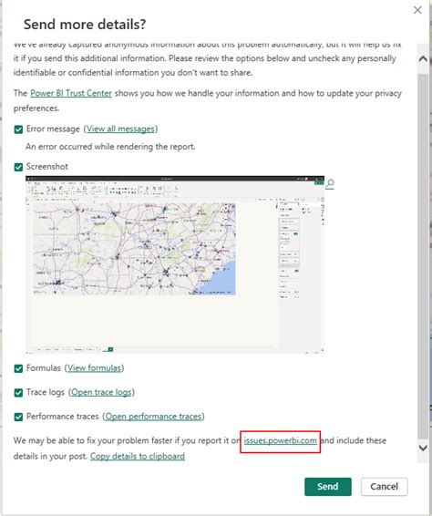 Image result for Why Power BI Remote Map Error