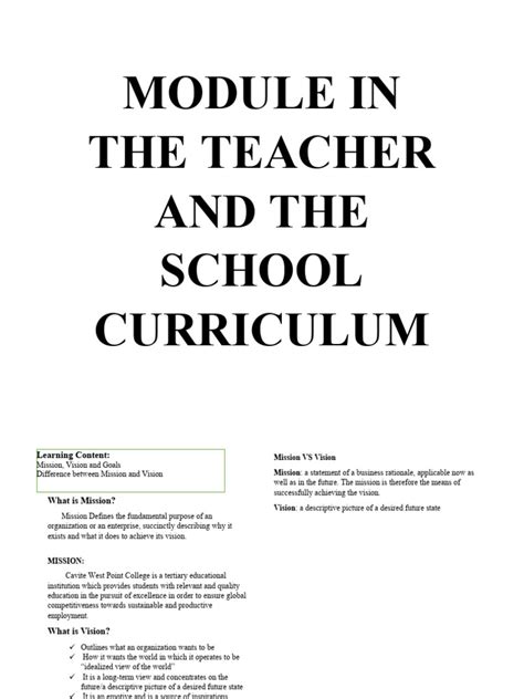 Image result for Purpose of the Module