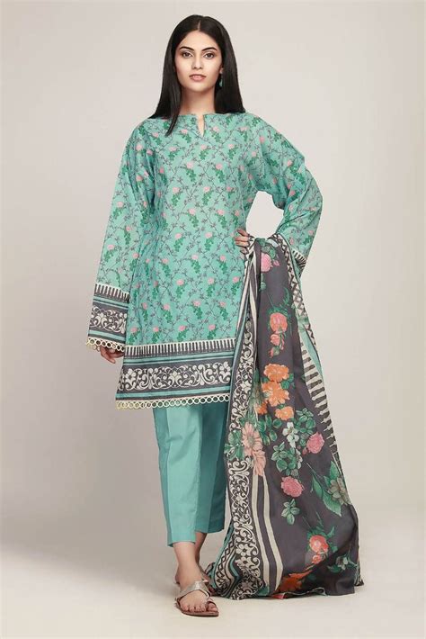 Khaadi Early Spring/Summer Lawn Collection 2019 – AR19106 Blue 3Pc ...