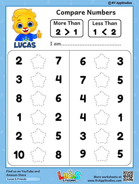 Image result for Comparing Numbers Worksheet Grade 1