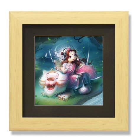 Lovely Kukreja Framed Wall Painting Print Of Gods From Indian Mythology ...