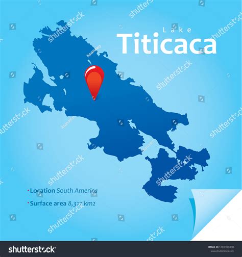 Map Lake Titicaca Vector Illustration Stock Vector (Royalty Free ...