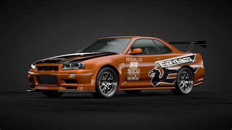 Eddie's Skyline R34 GT-R from NFS: Underground : r/granturismo