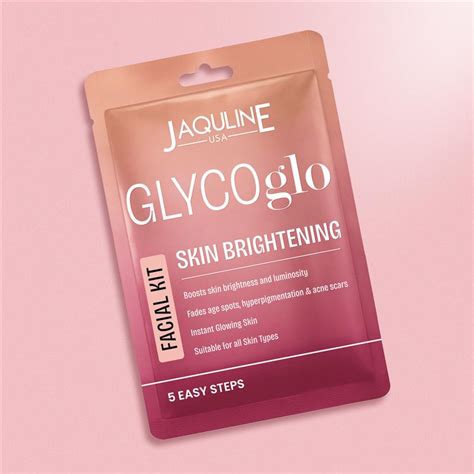 Jaquline USA Radiance GLO Glycolic Facial KIT With Aloe vera Extract ...