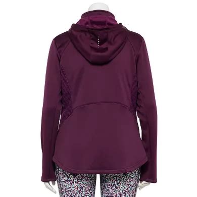 Plus Size Tek Gear® Adaptive Mixed Media Jacket