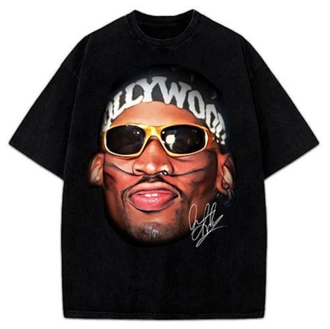 Dennis Rodman NWO Hollywood WCW Wrestling 90's Vintage Graphic Design T ...