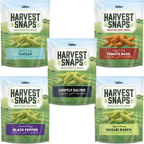 Buy HARVEST SNAPSVeggie Chips (Variety Pack 5 Flavors) | Powered by ...