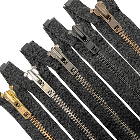 YKK #8 Black Tape Premium YKK Metal Zipper – JHONEA ACCESSORIES