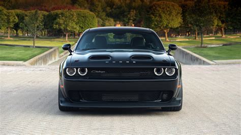 Black 2023 Dodge Challenger SRT Black Ghost Car 4K HD Cars Wallpapers ...