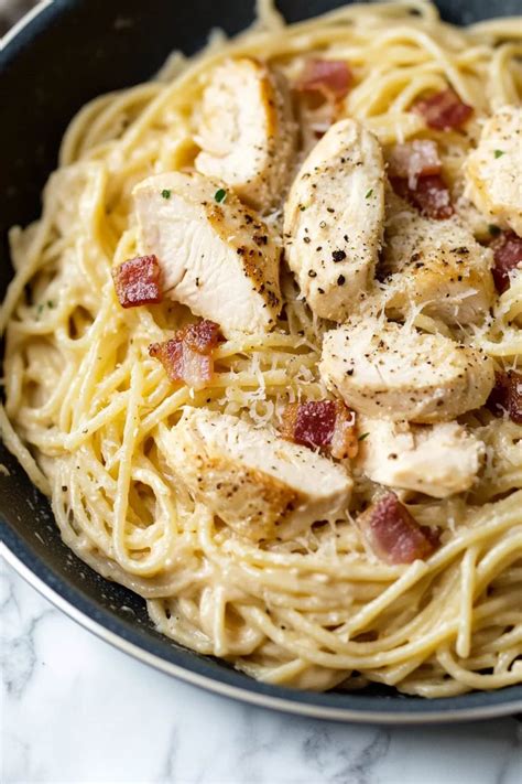 Chicken Carbonara - Insanely Good