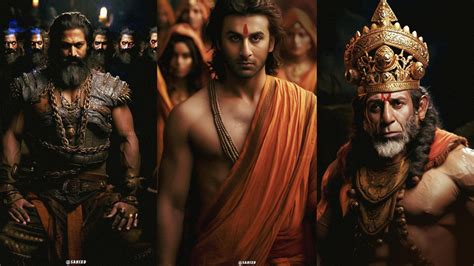 Ranbir Kapoor As Ram To Sunny Deol As Hanuman: A Peek at the Stars ...