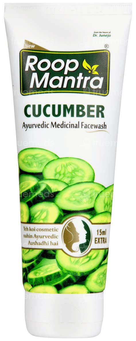Roop Mantra Cucumber Facewash 115 Ml - Uses, Side Effects, Dosage ...