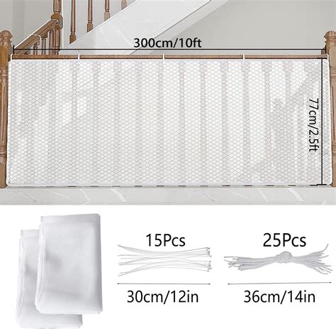 TEZONG Baby Balcony Safety Mesh Net,Banister Stairs Guard India | Ubuy