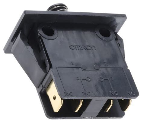 D2D-1100 Omron | Omron Door Micro Switch, Plunger, SPDT 16 A @ 250 V ac ...