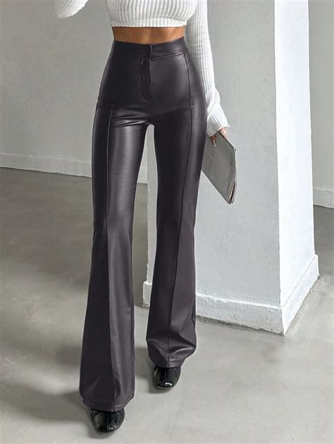 SHEIN Tall Women High Waist Skinny Flare Leg Elegant Jeans | SHEIN USA