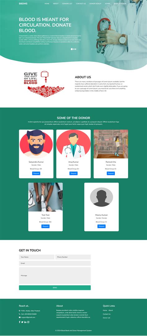 Blood Bank App Using Python with Source Code 的图像结果