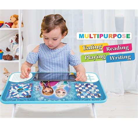 Circle E Retail Frozen Multipurpose Portable Ludo Game Table for kids ...