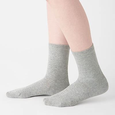 GOOD FIT RIGHT ANGLE TOP LOOSE 3 LAYER SOCKS | MUJI