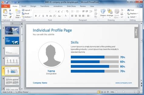 Business Card Template MS PowerPoint 的图像结果