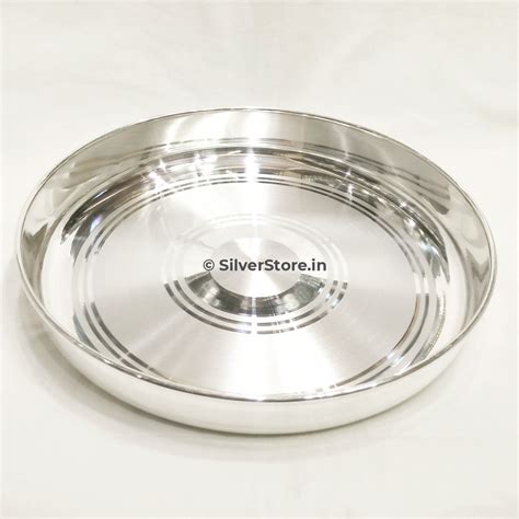 Silver Dinner Set-999 Pure silver with BIS Hallmark | silverstore.in ...