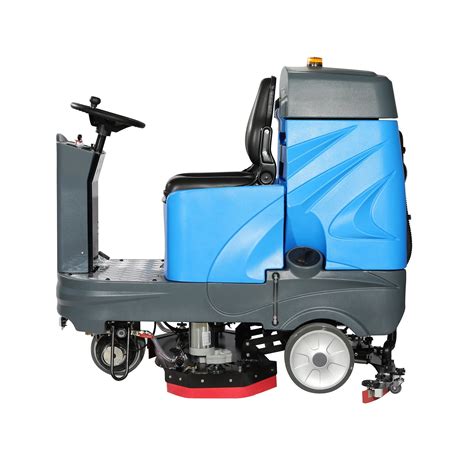 Kr-Xj160s Upgrade Riding Double Brush Floor Scrubber Dryer Lithium ...