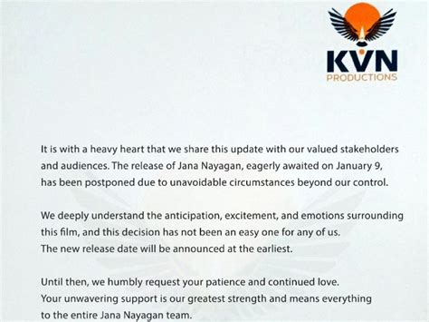 Vijay’s final film ‘Jan Nayagan’ release date postponed