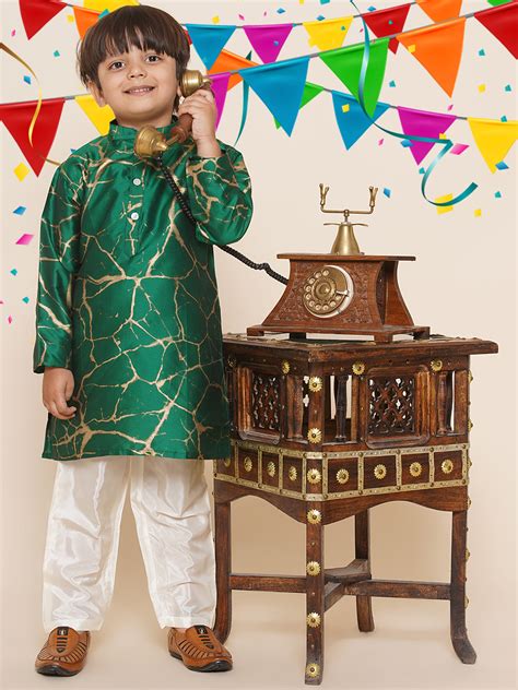 Boys Marble Printed Kurta Pyjama Set – SETHUKRISHNA