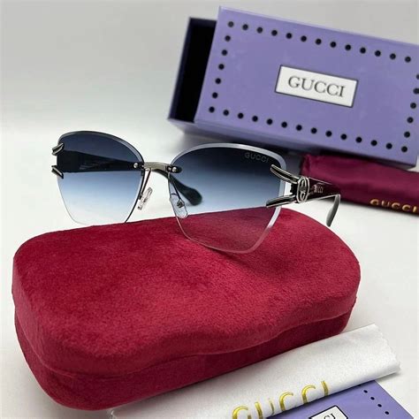 Очки солнцезащитные Gucci купить на OZON по низкой цене (2049848289)