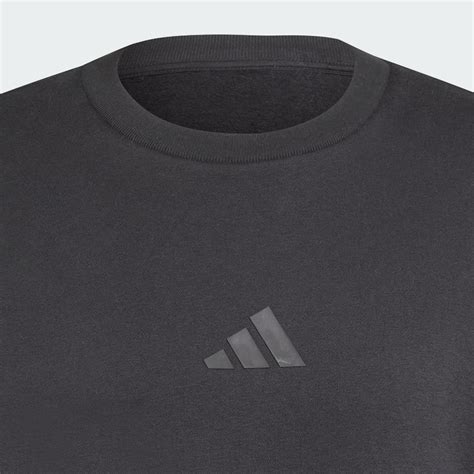 adidas ALL SZN Fleece Graphic Sweatshirt - Black | adidas India