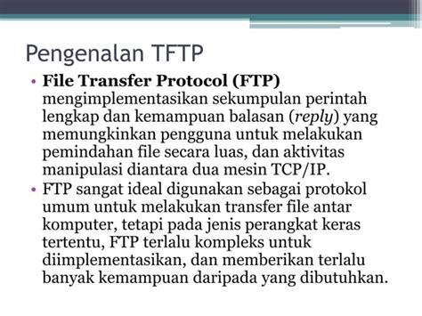 Image result for File Transfer Protocol TFTP