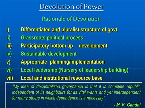 Image result for Devolution of Power