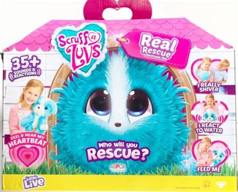Buy LITTLE LIVE PETS Stuff A Luvs Electronic Rescue Pet Blue Online at ...