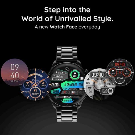 Pebble Cosmos Vault 1.43"Amoled Display Luxury Metal, Always on Display ...