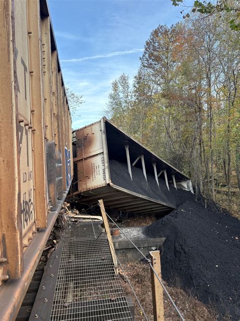 CSX coal train derails in New Kent County, Virginia | TheCivilEngineer.org