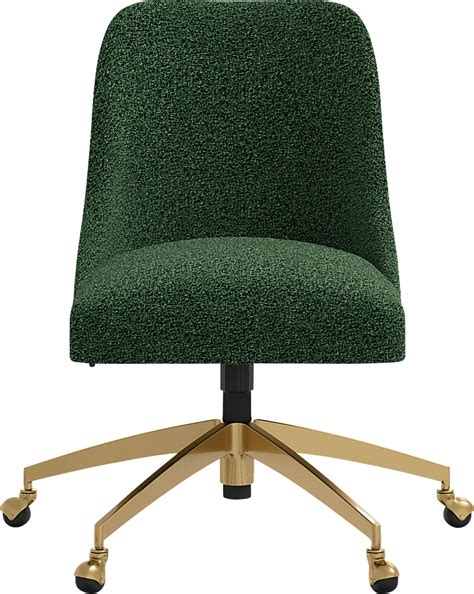 Artlane Green Polyester Fabric Desk Chair | Rooms to Go