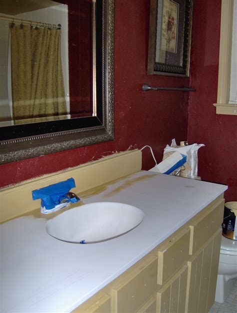 Paint Bathroom Vanity Top - BATGHRO